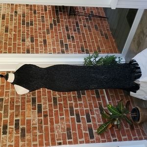 Formal Black Sequin Dress 6